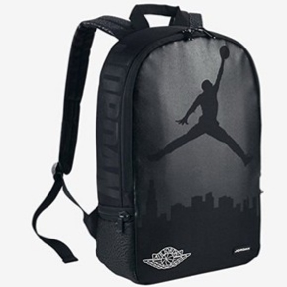 Nike Air Jordan 12 Black Backpack Back To School Child Teen Adult Basketball - Picture 1 of 11